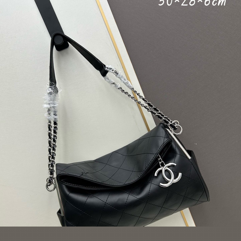 Ch*el top handle bags